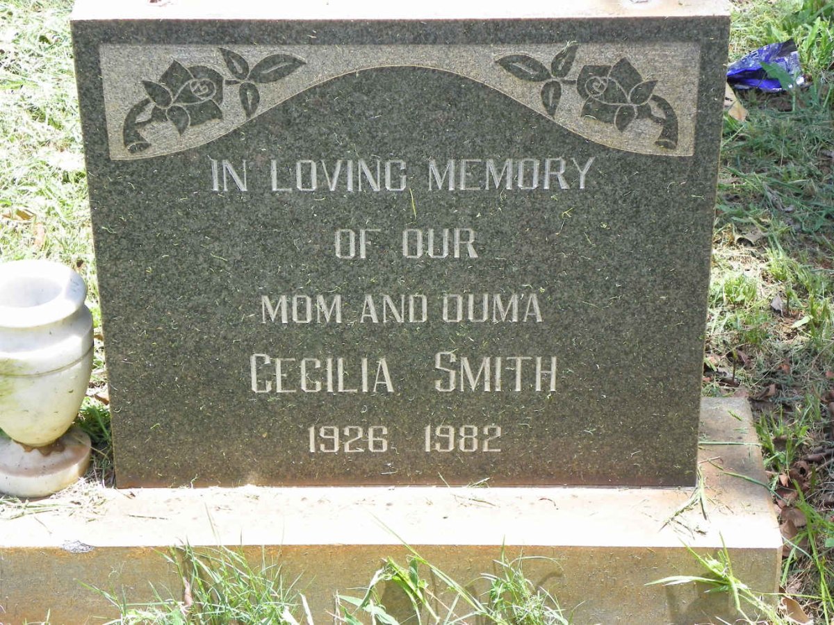 SMITH Cecilia 1926-1982