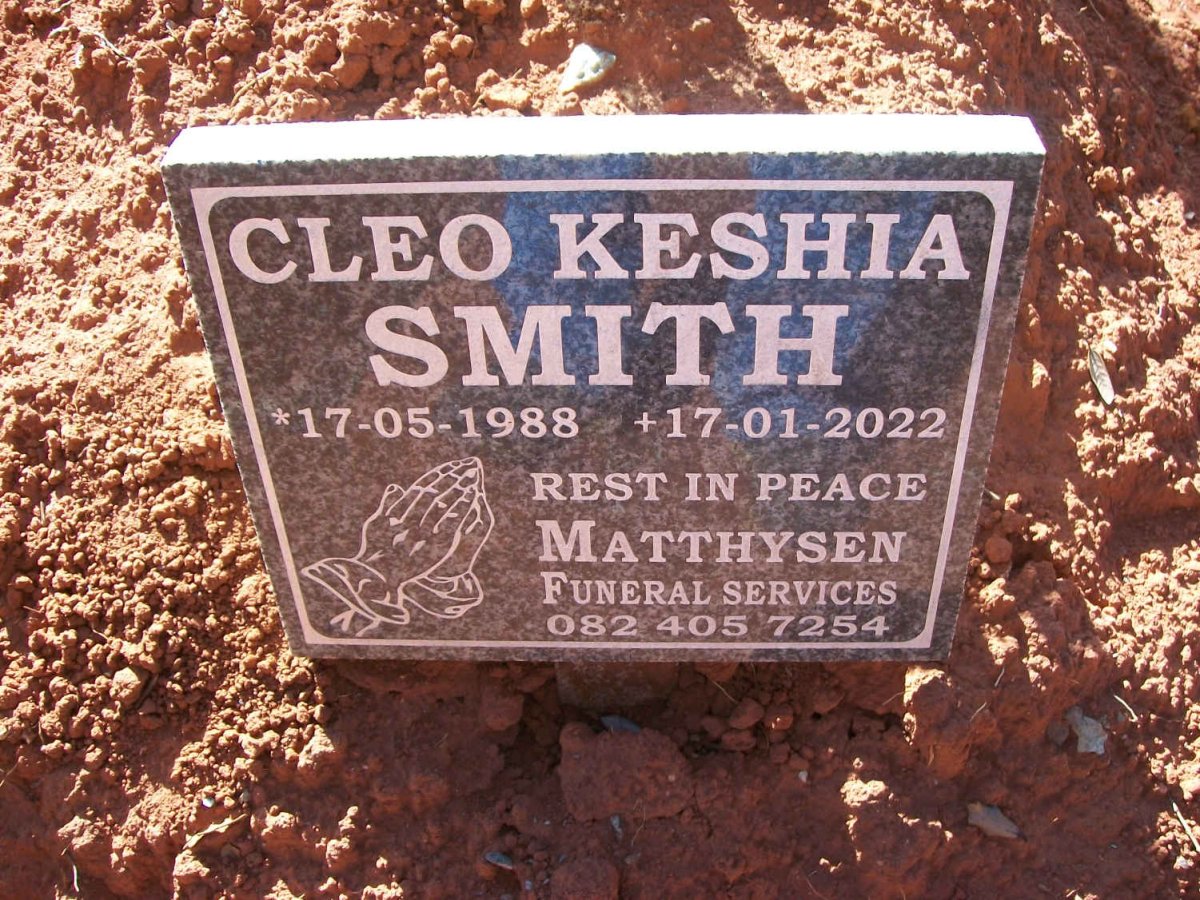 SMITH Cleo Keshia 1988-2022