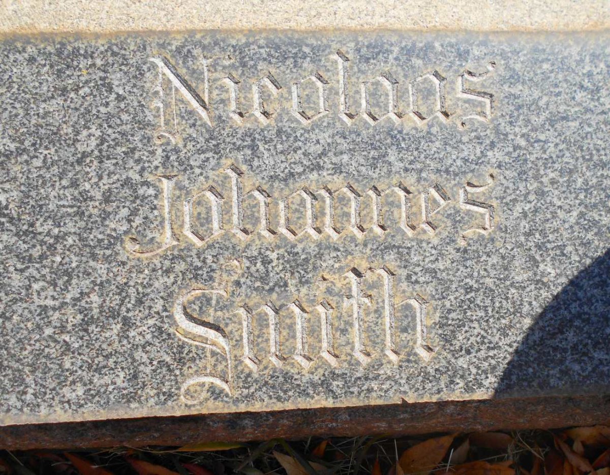 SMITH Nicolaas Johannes