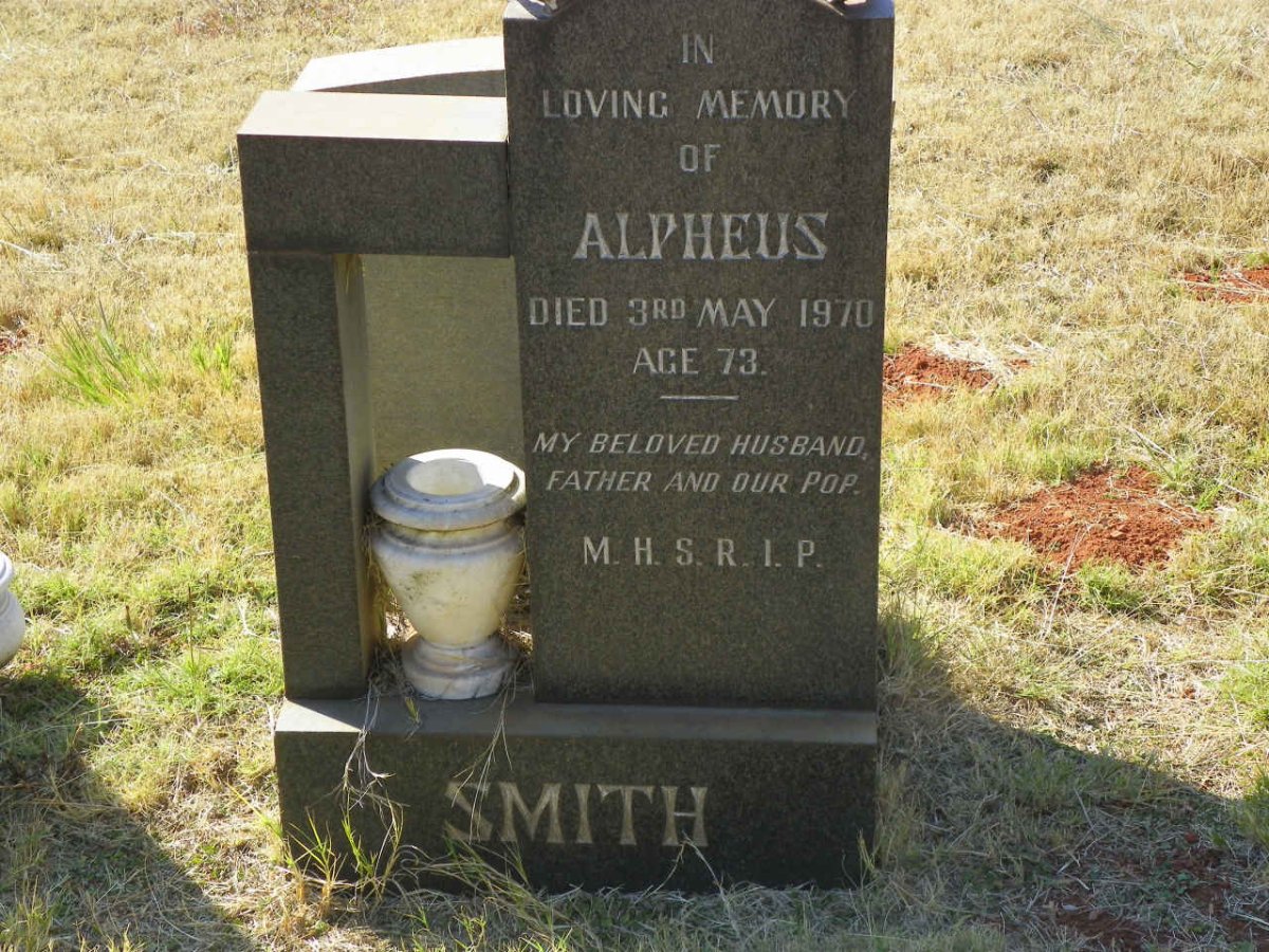 SMITH Alpheus -1970