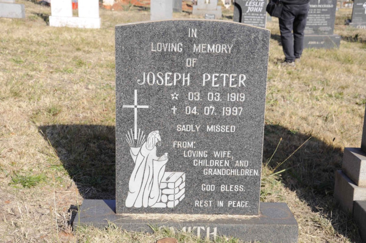 SMITH Joseph Peter 1919-1997