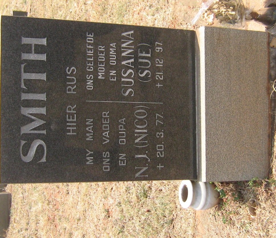 SMITH N.J. -1977 &amp; Susanna -1997