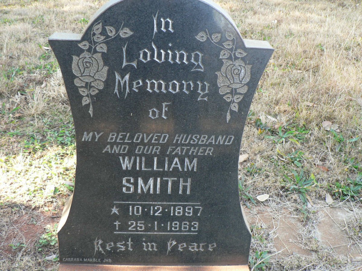 SMITH William 1897-1963