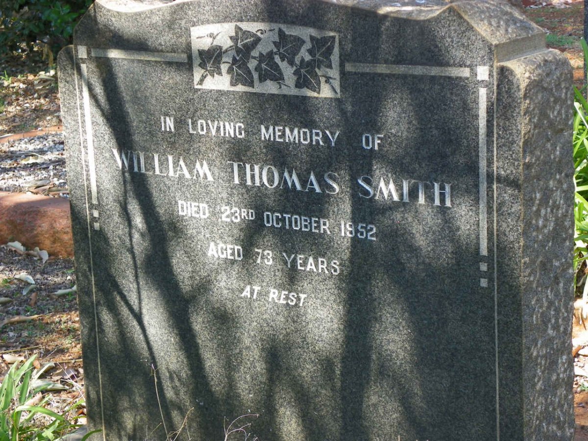 SMITH William Thomas -1952