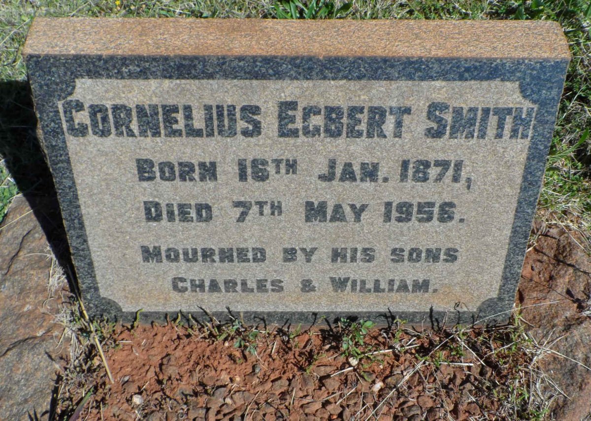 SMITH Cornelius Egbert 1871-1956
