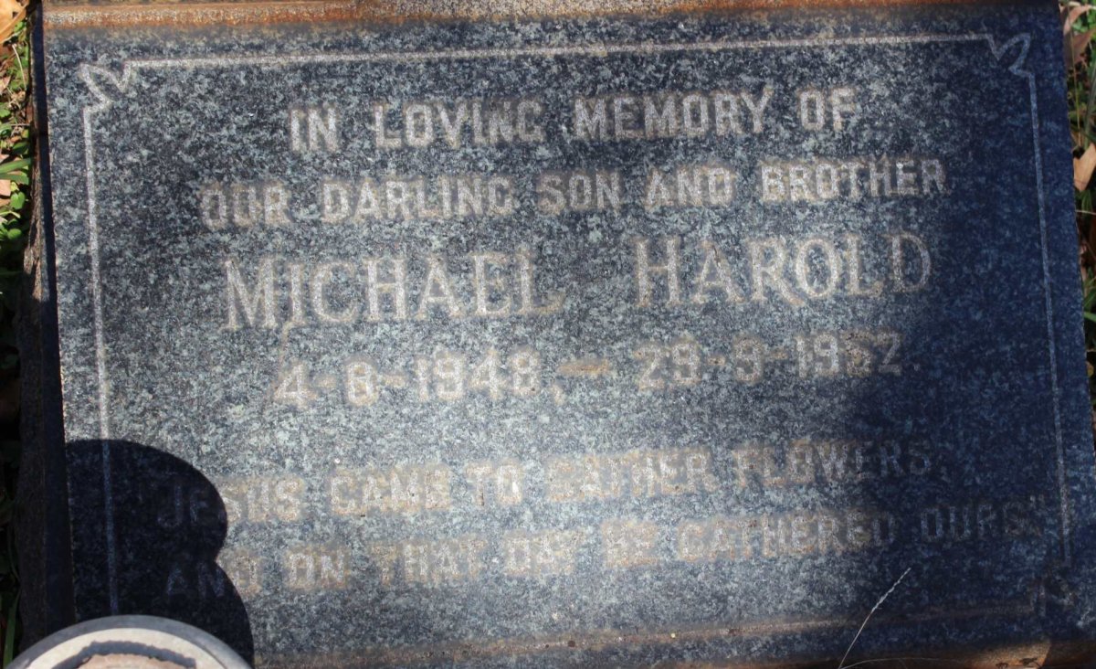 SMITH Michael Harold 1948-1952