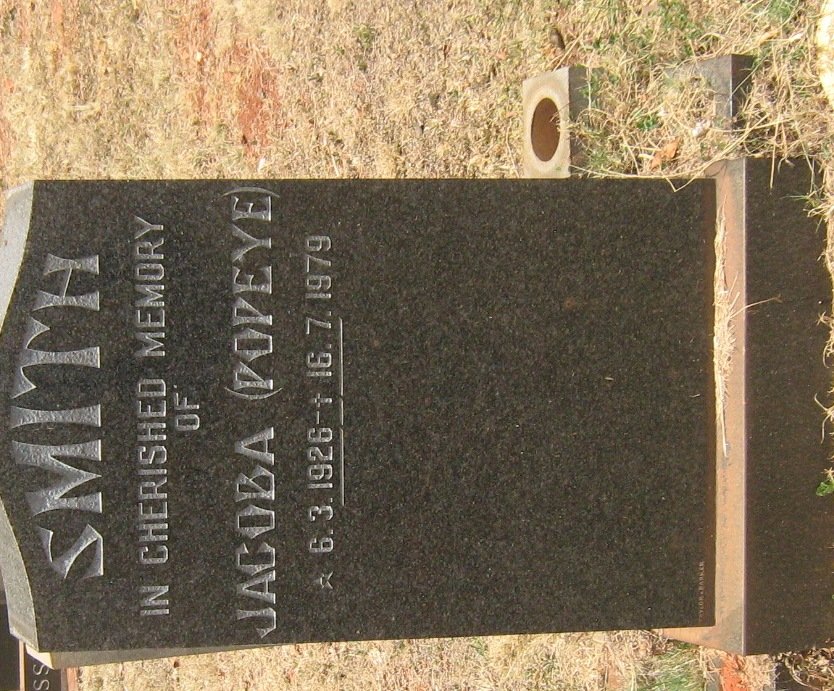 SMITH Jacoba 1926-1979