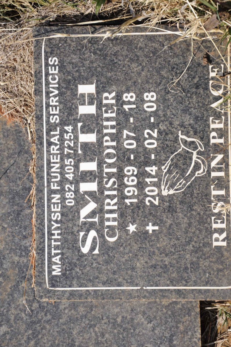 SMITH Christopher 1969-2014