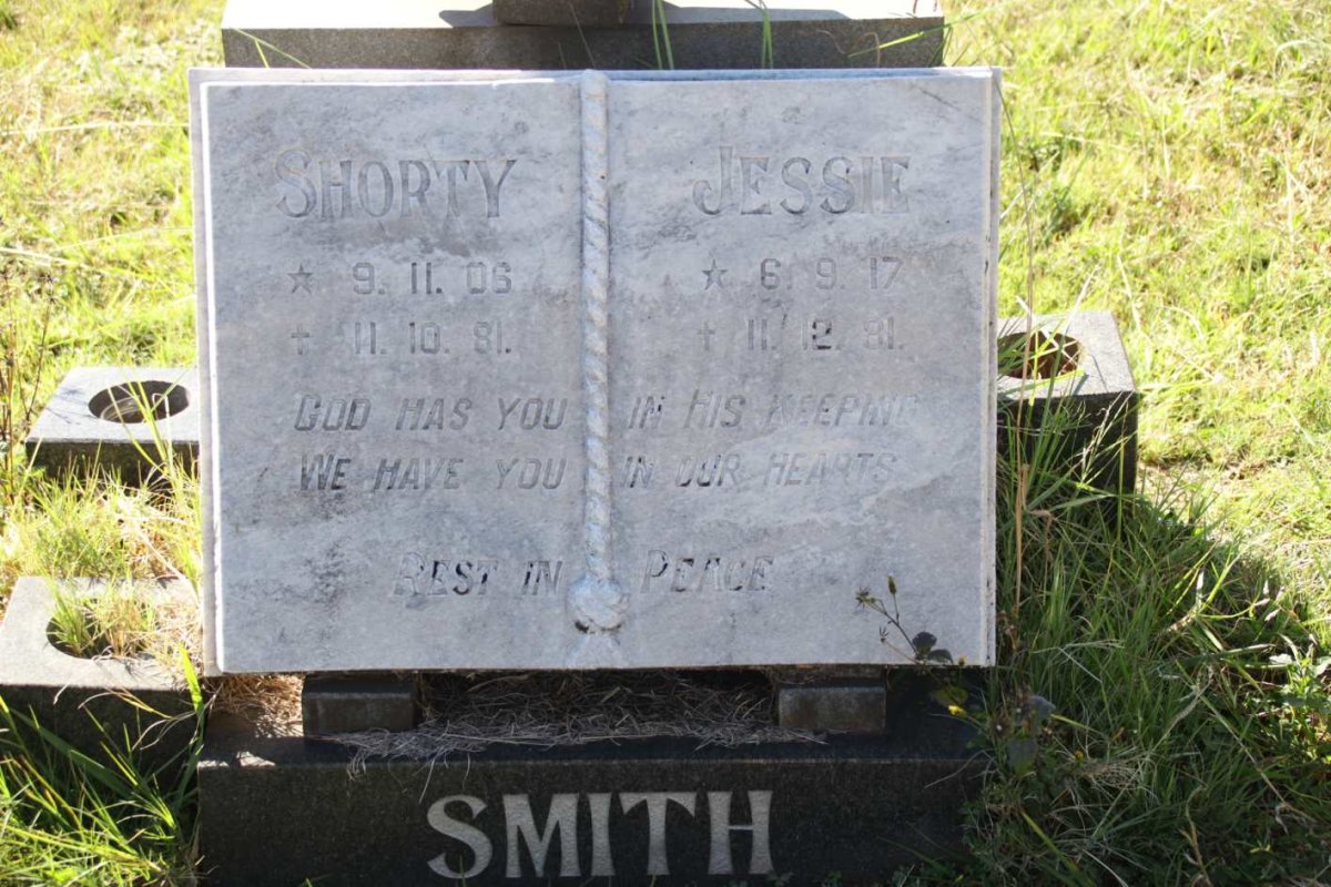 SMITH Shorty 1906-1981 :: SMITH Jessie 1917-1981