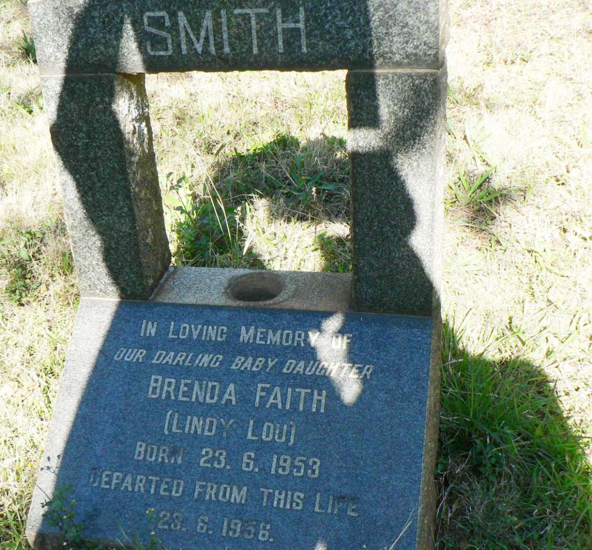 SMITH Brenda Faith 1953-1956