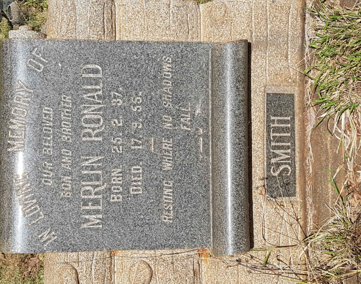 SMITH Merlin Ronald 1937-1955