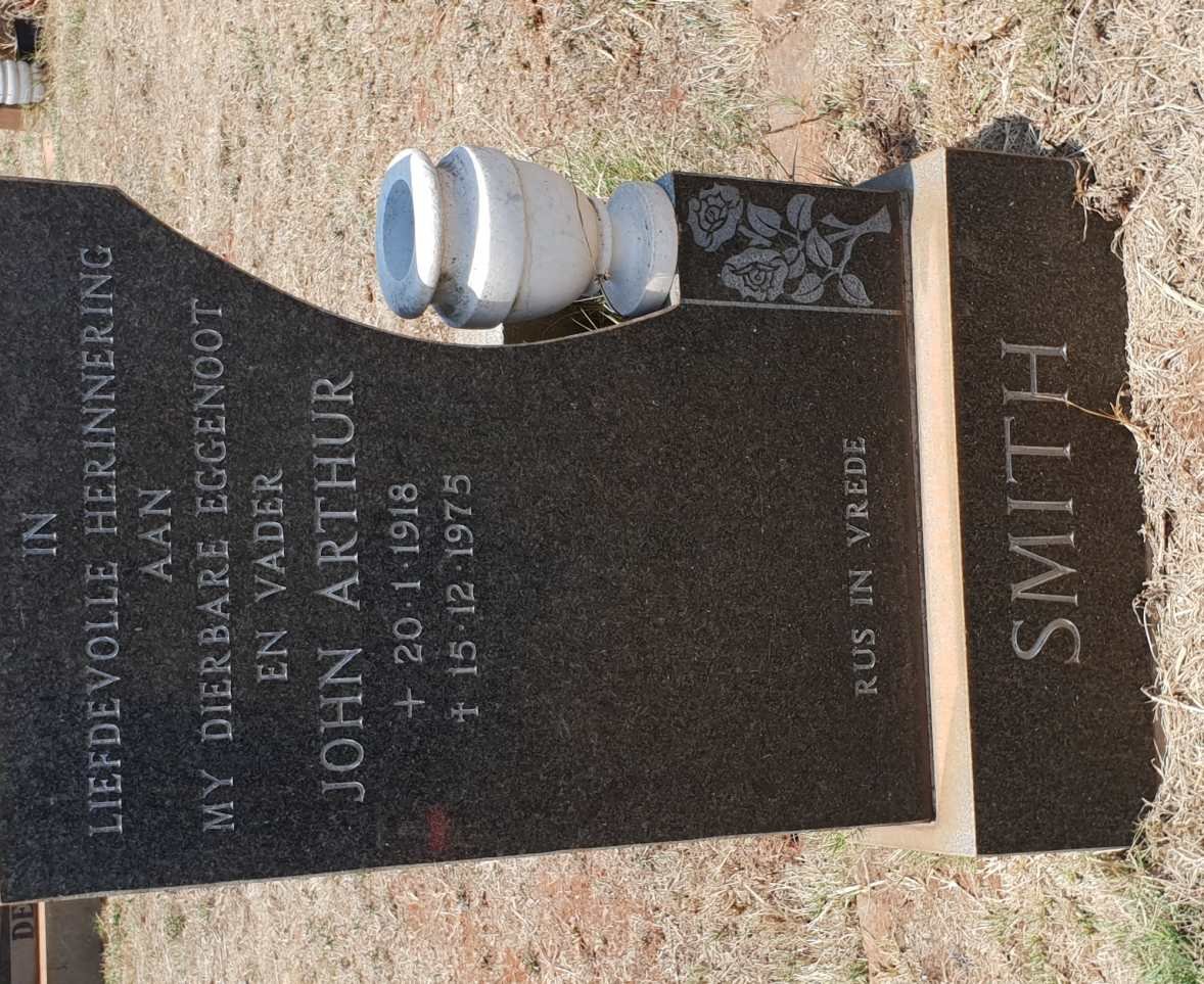 SMITH John Arthur 1918-1975