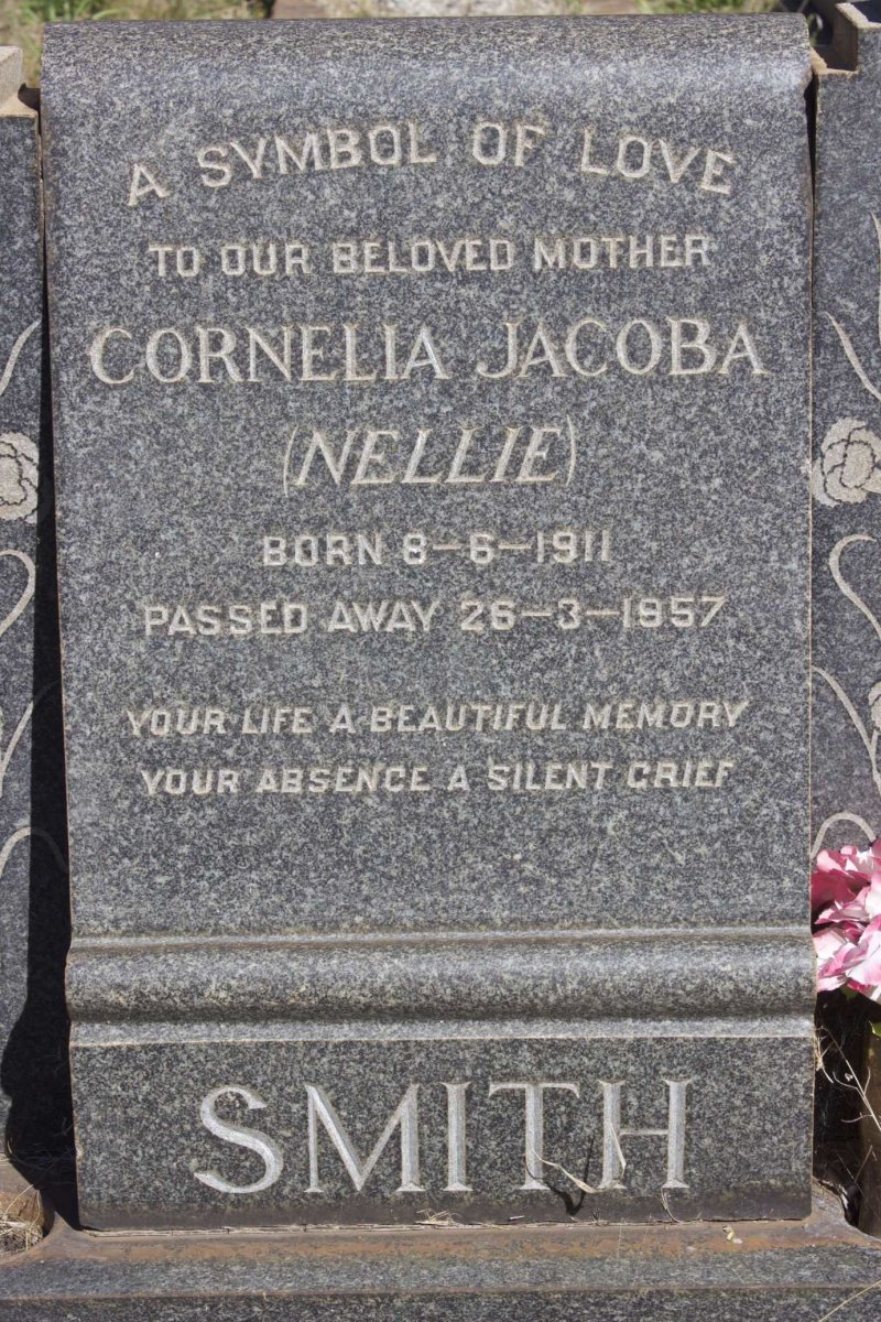 SMITH Cornelia Jacoba 1911-1957