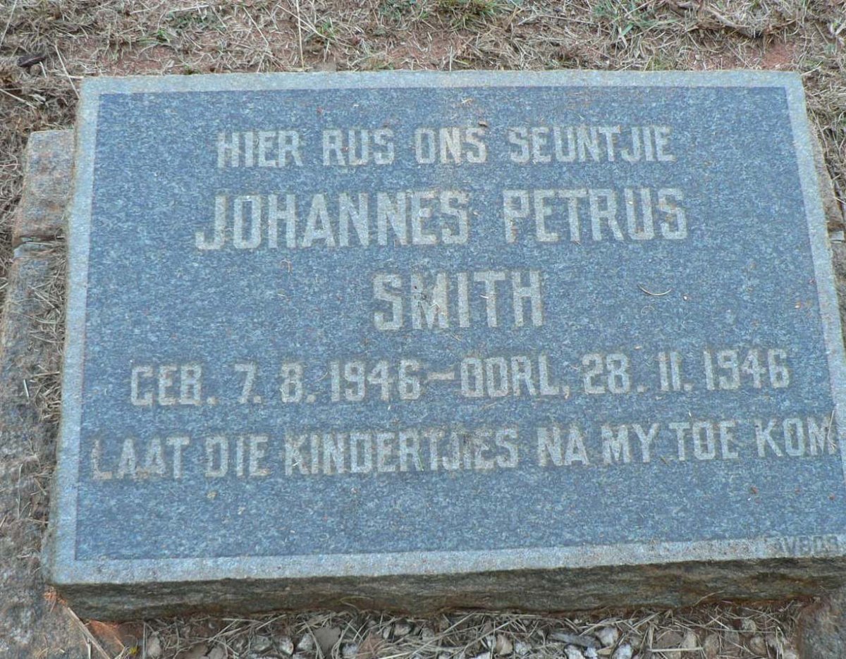 SMITH Johannes Petrus 1946-1946