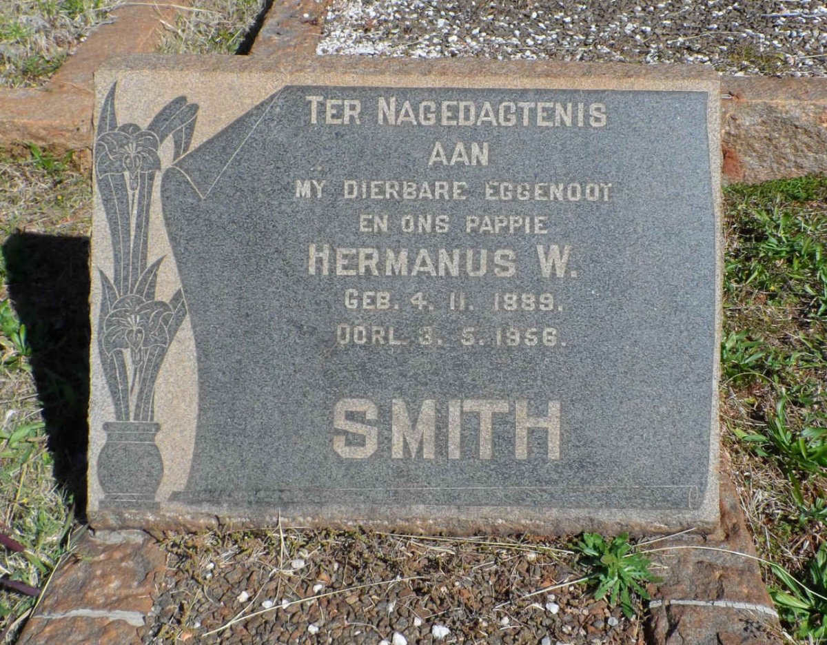SMITH Hermanus W. 1889-1956