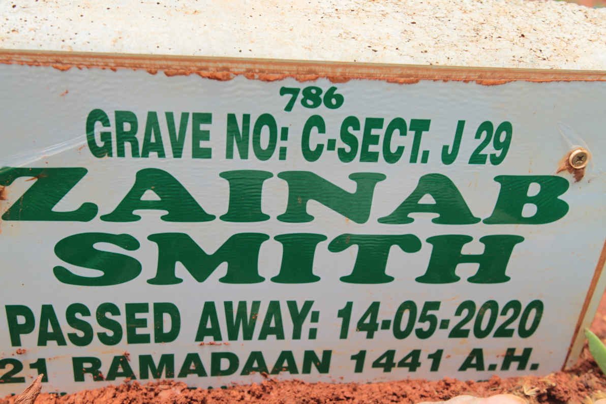 SMITH Zainab -2020
