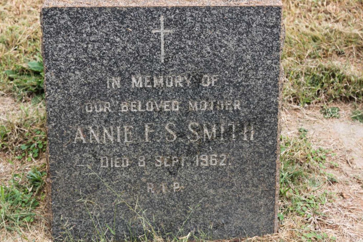 SMITH Annie F.S. -1962