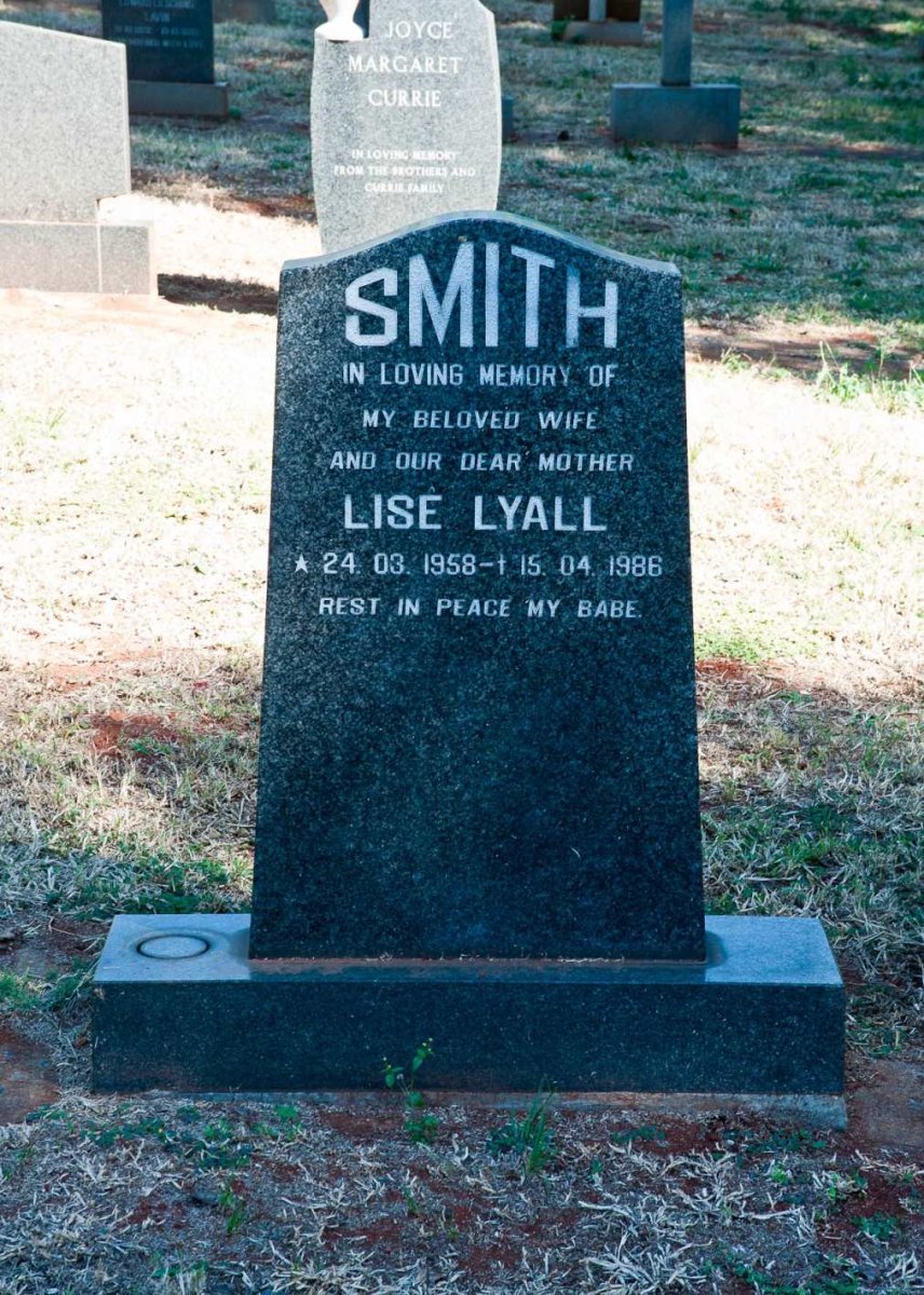 SMITH Lisê Lyall 1958-1986