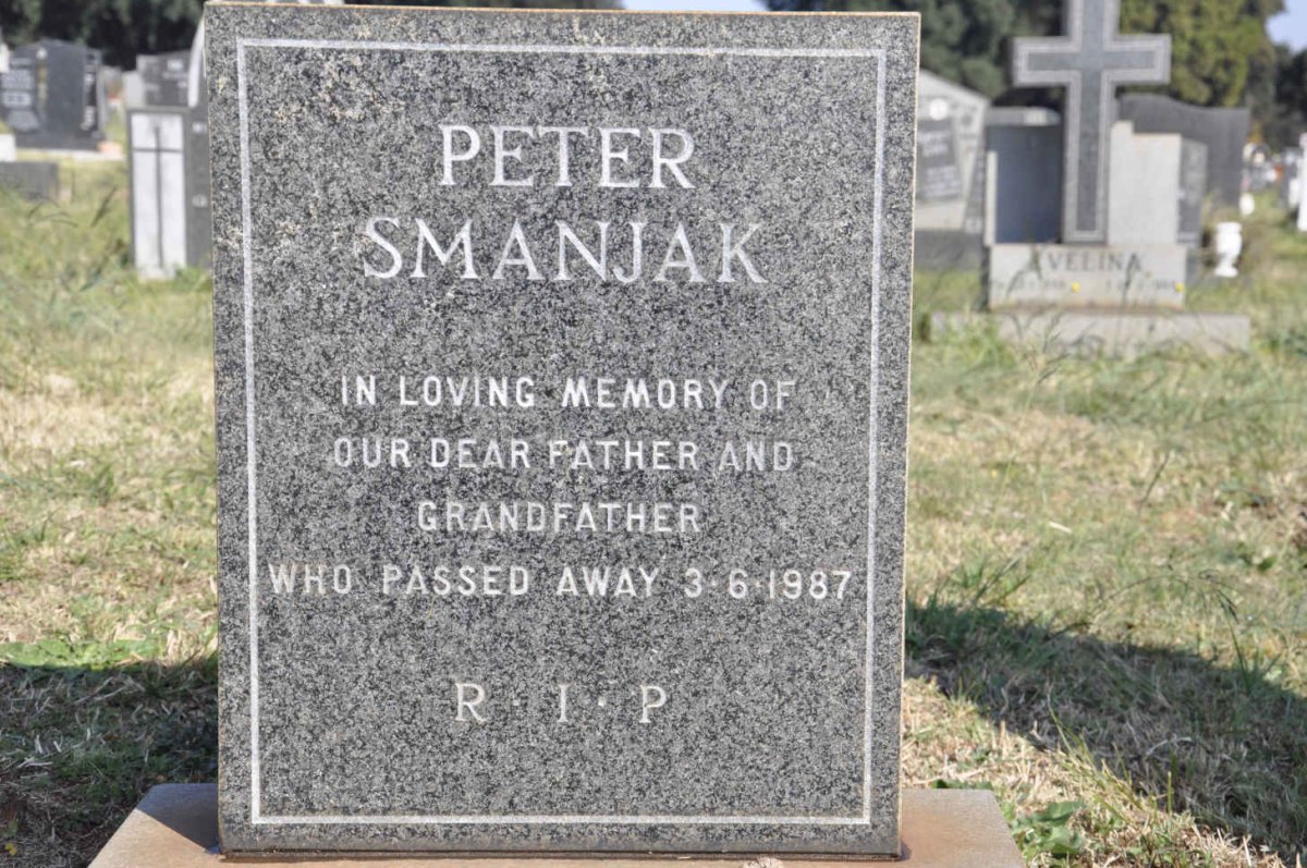 SMANJAK Peter -1987