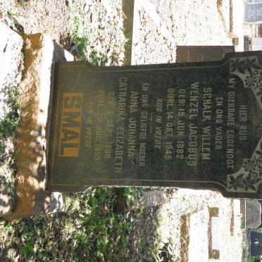SMAL Schalk Willem Wenzel Jacobus 1882-1945 &amp; Anna Johanna Catharina Elizabeth 1888-1959 :: SMAL Andries 1928-1989