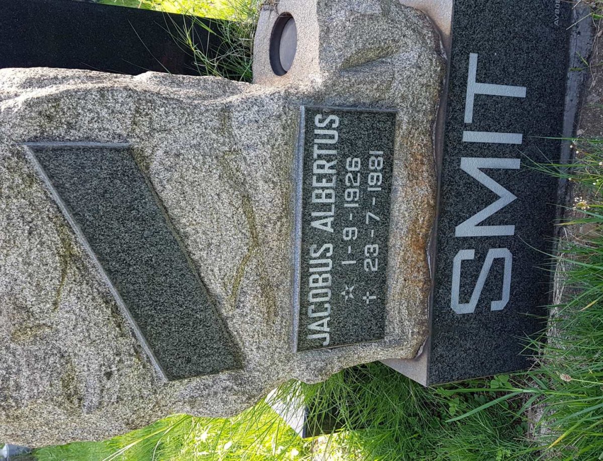 SMIT Jacobus Albertus 1926-1981