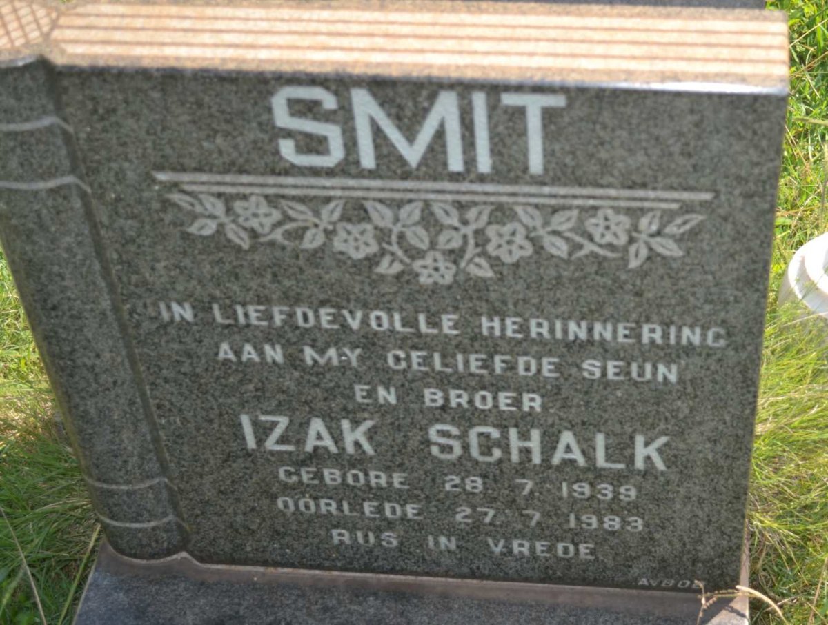 SMIT Izak Schalk 1939-1983
