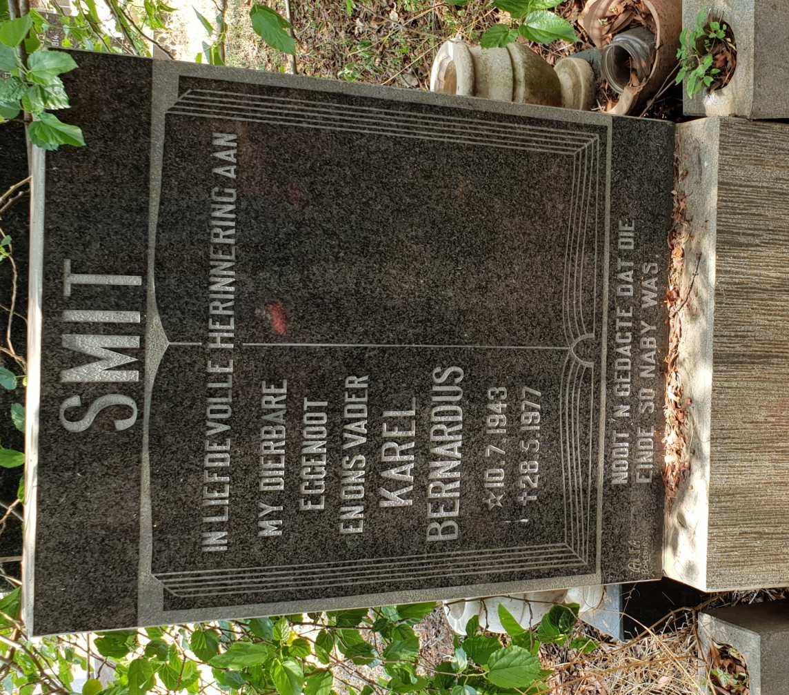 SMIT Karel Bernardus 1943-1977
