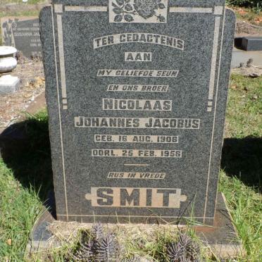 SMIT Nicolaas Johannes Jacobus 1906-1956