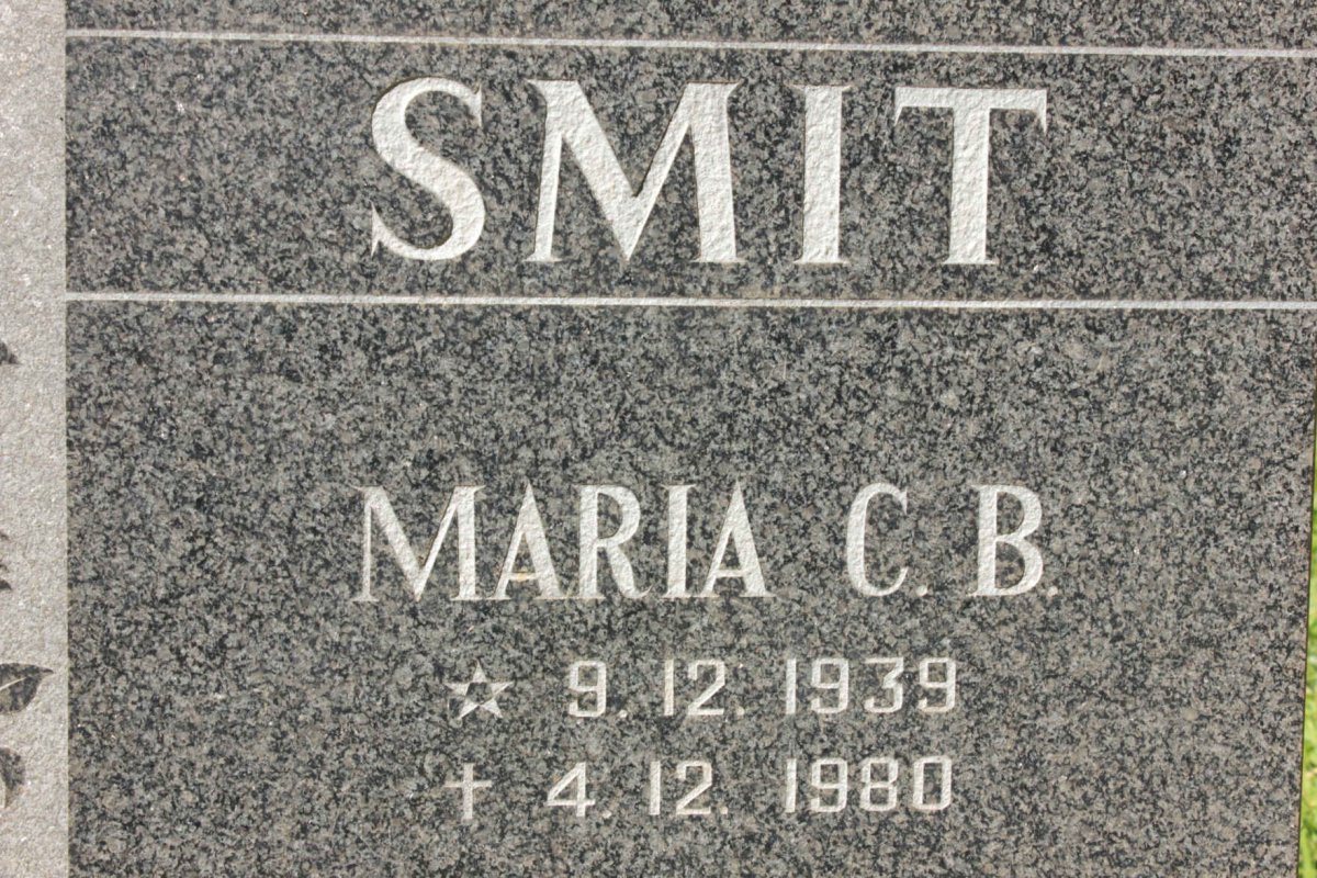 SMIT Maria C.B. 1939-1980