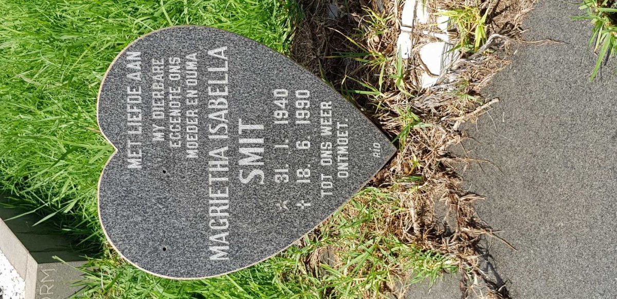SMIT Magrietha Isabella 1940-1990