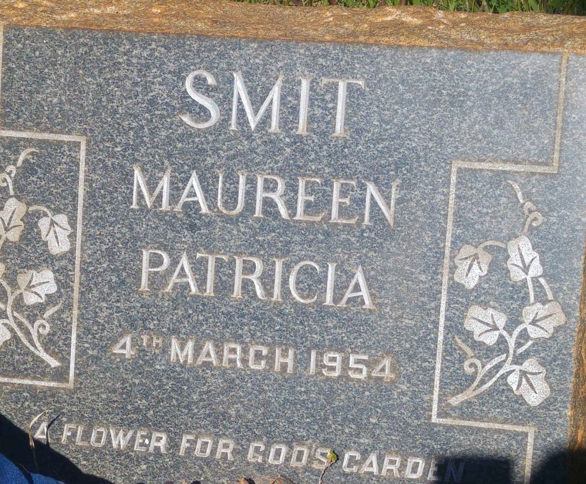 SMIT Maureen Patricia -1954