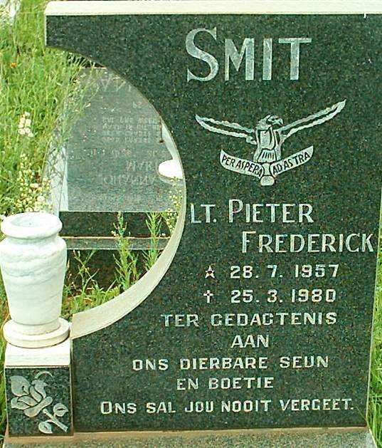 SMIT Pieter Frederick 1957-1980