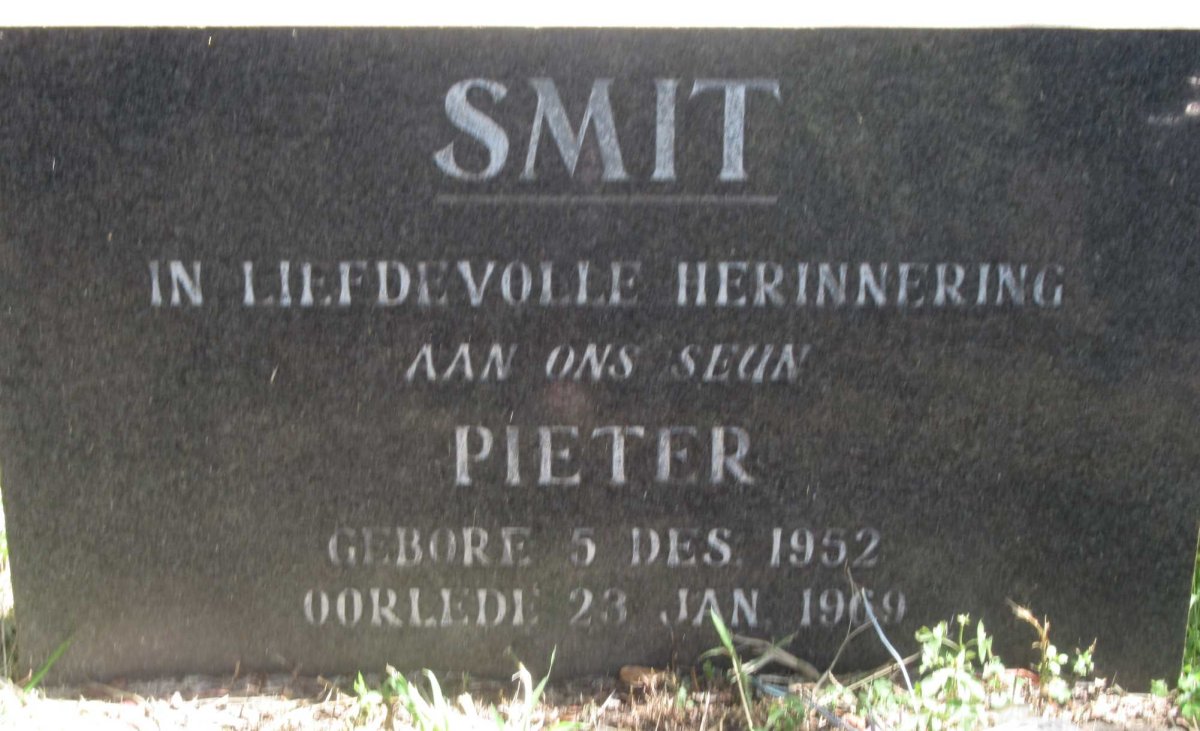 SMIT Pieter 1952-1969