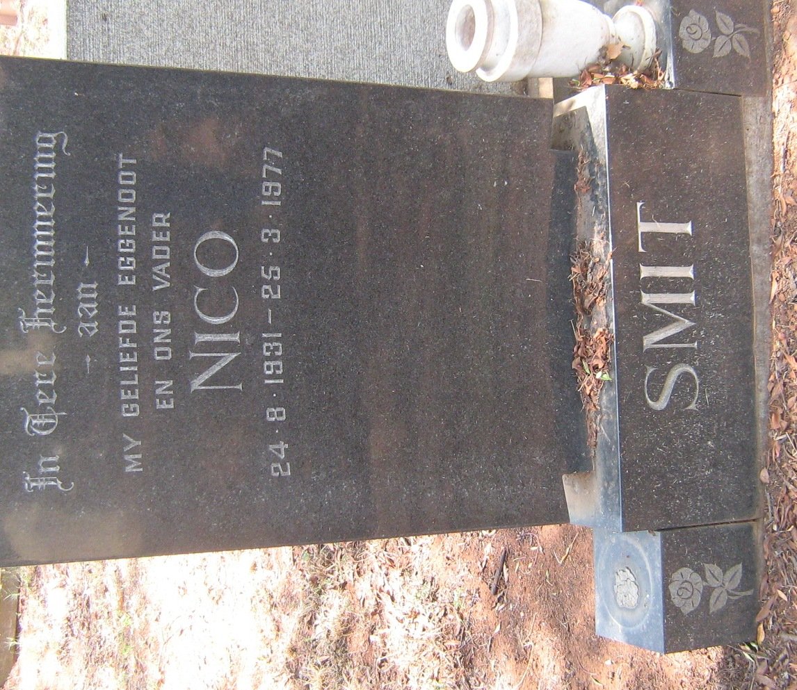 SMIT Nico 1931-1977