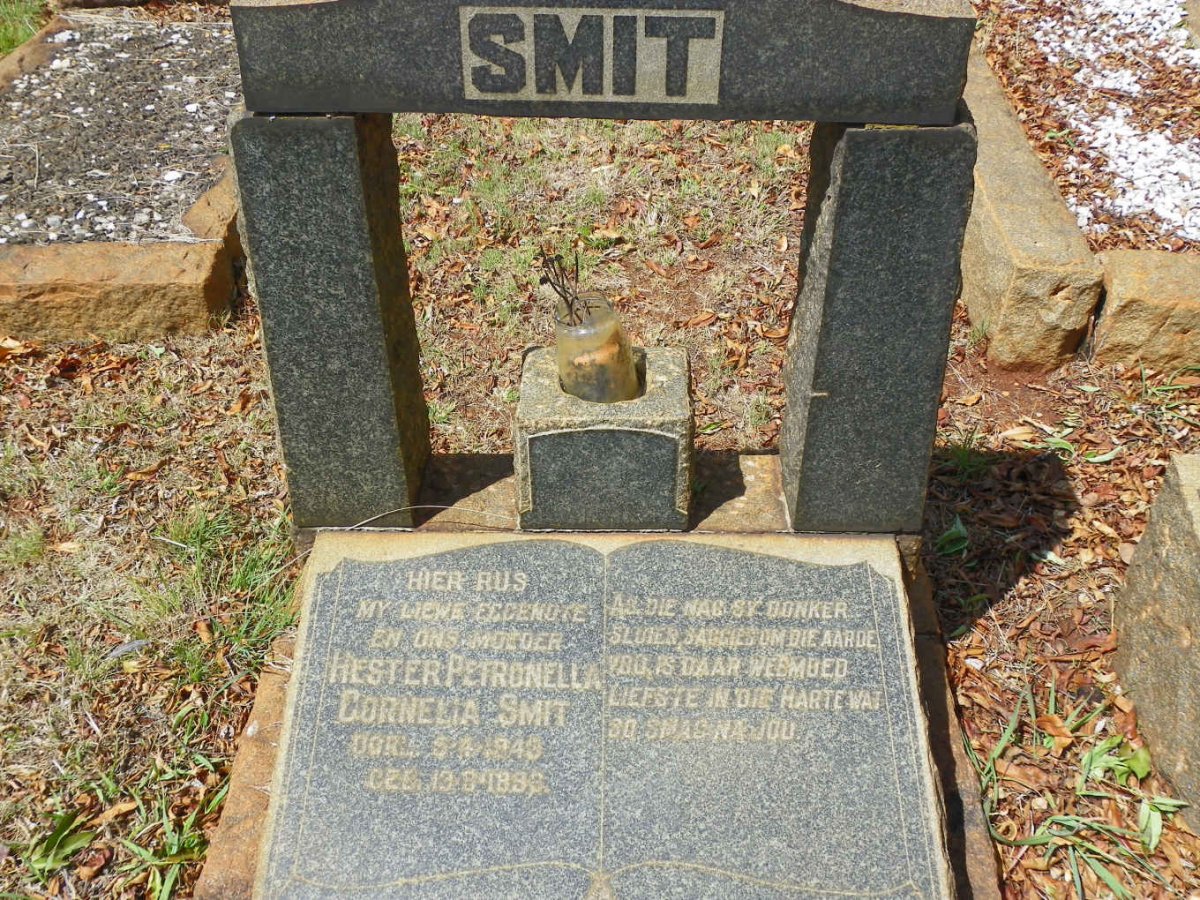 SMIT Hester Petronella Cornelia 1896-1943