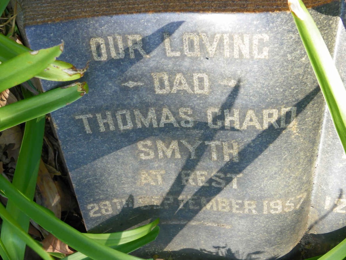 SMYTH Thomas Chard -1957 &amp; Lydia -1942