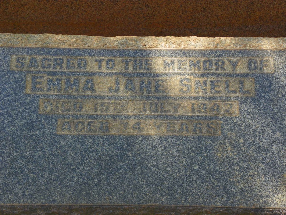 SNELL Emma Jane -1942