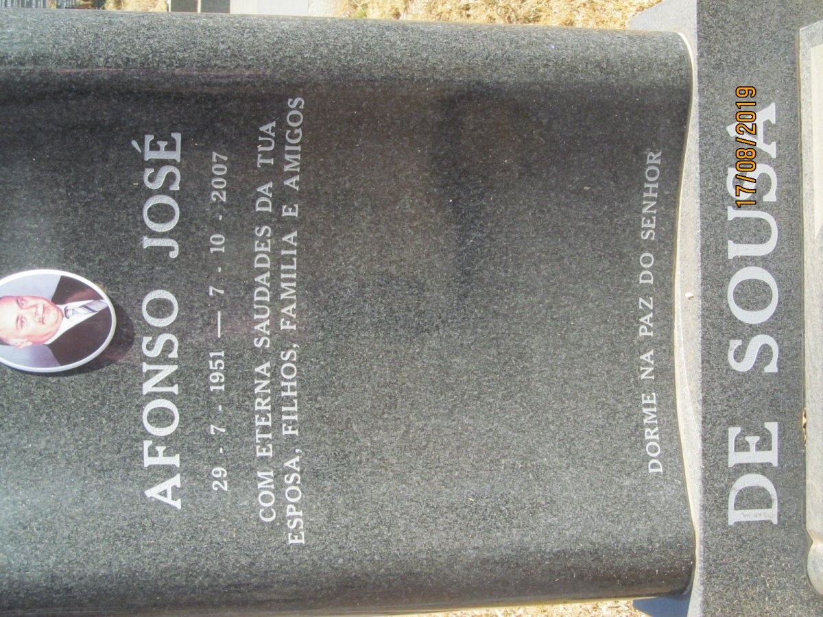 SOUSA Afonso José, de 1951-2007