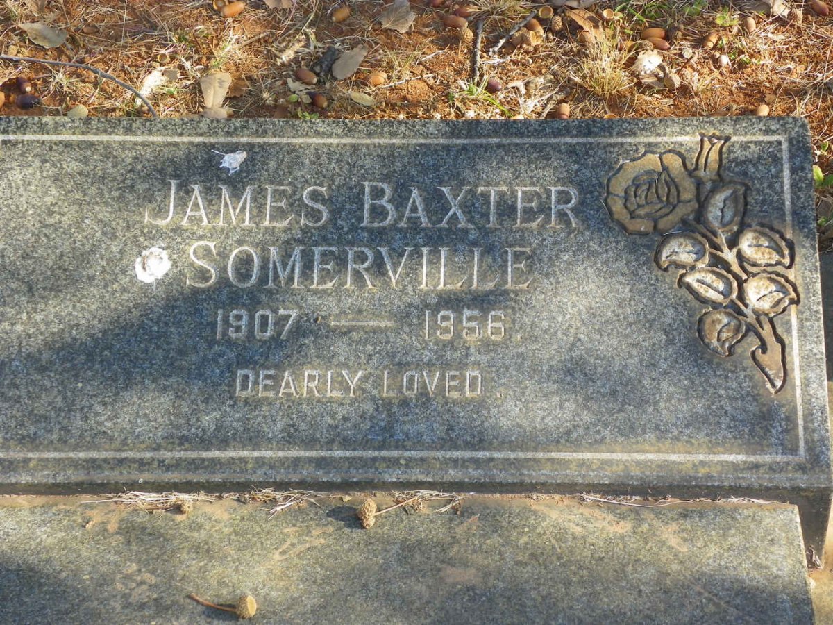 SOMERVILLE James Baxter 1907-1956