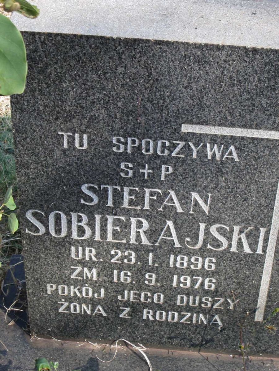 SOBIERAJSKI Stefan 1896-1976