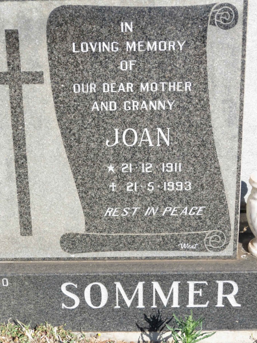 SOMMER Joan 1911-1993