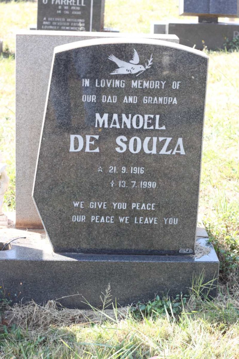 SOUZA Manoel, de 1916-1990