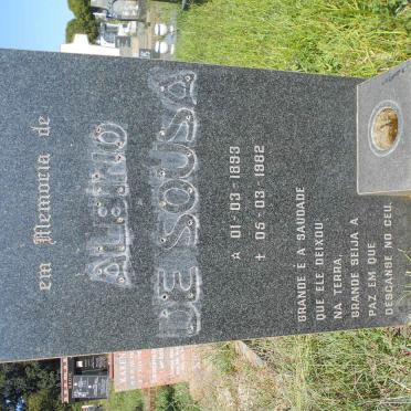 SOUSA Albino, de 1893-1982