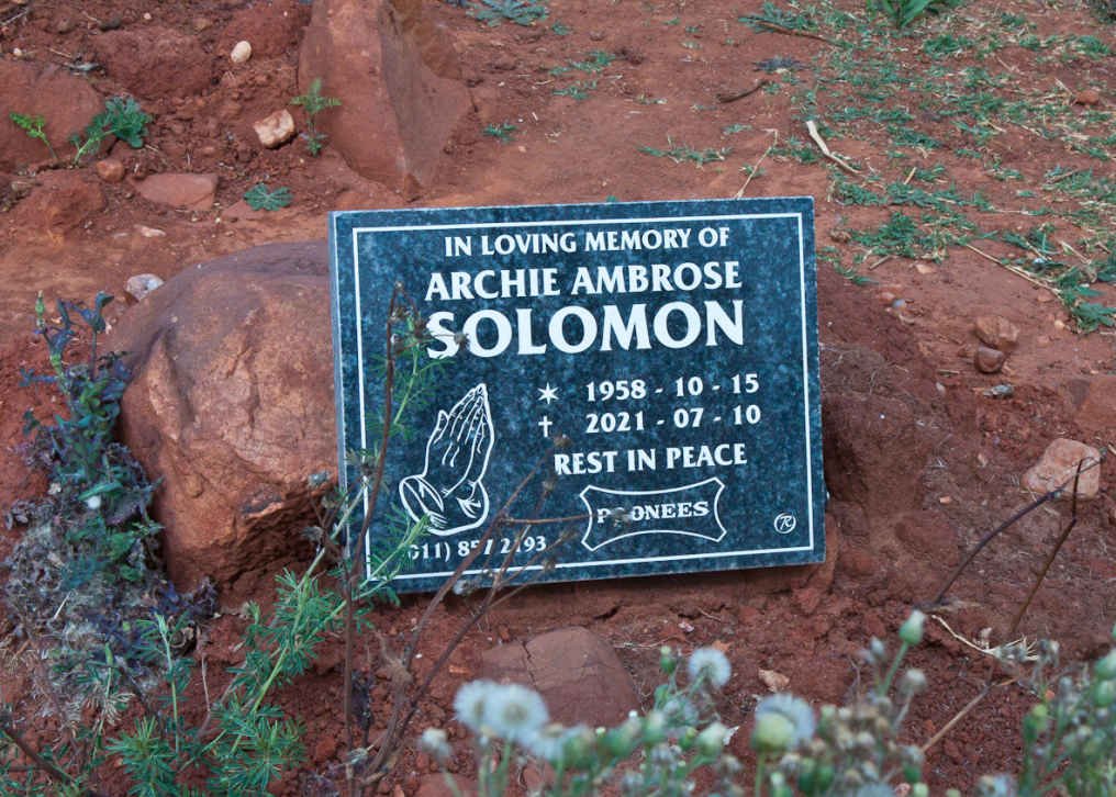 SOLOMON Archie Ambrose 1958-2021