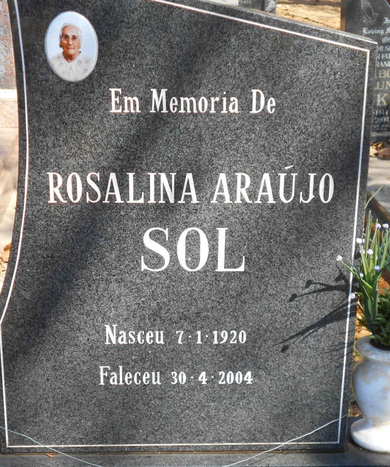 SOL Rosalina Araujo 1920-2004