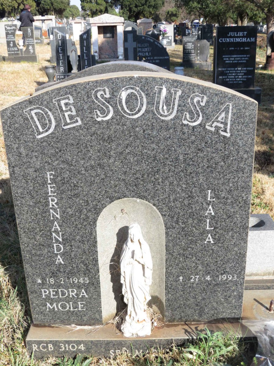 SOUSA Fernanda Lala, de 1945-1993