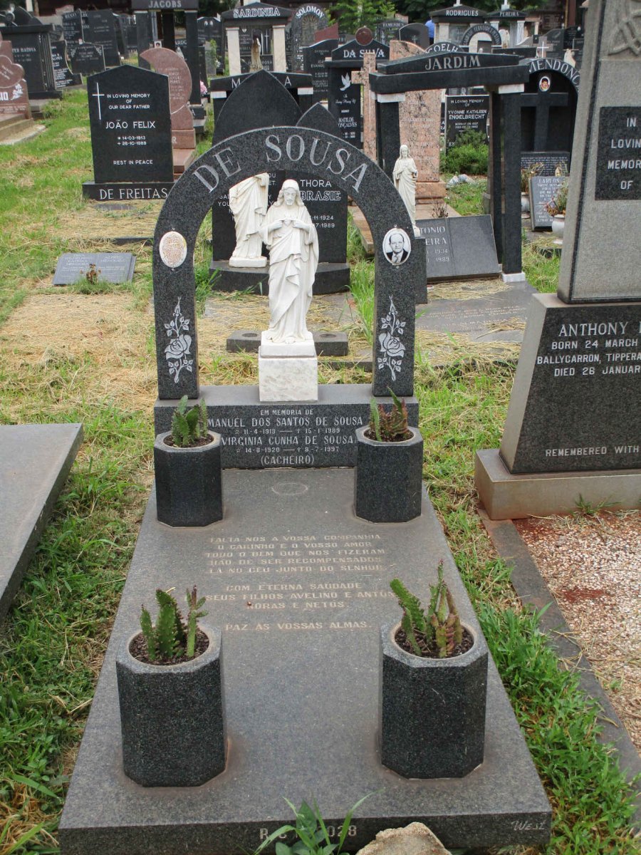 SOUSA Manuel dos Santos, de 1919-1989 &amp; Virginia Cunha 1920-1997