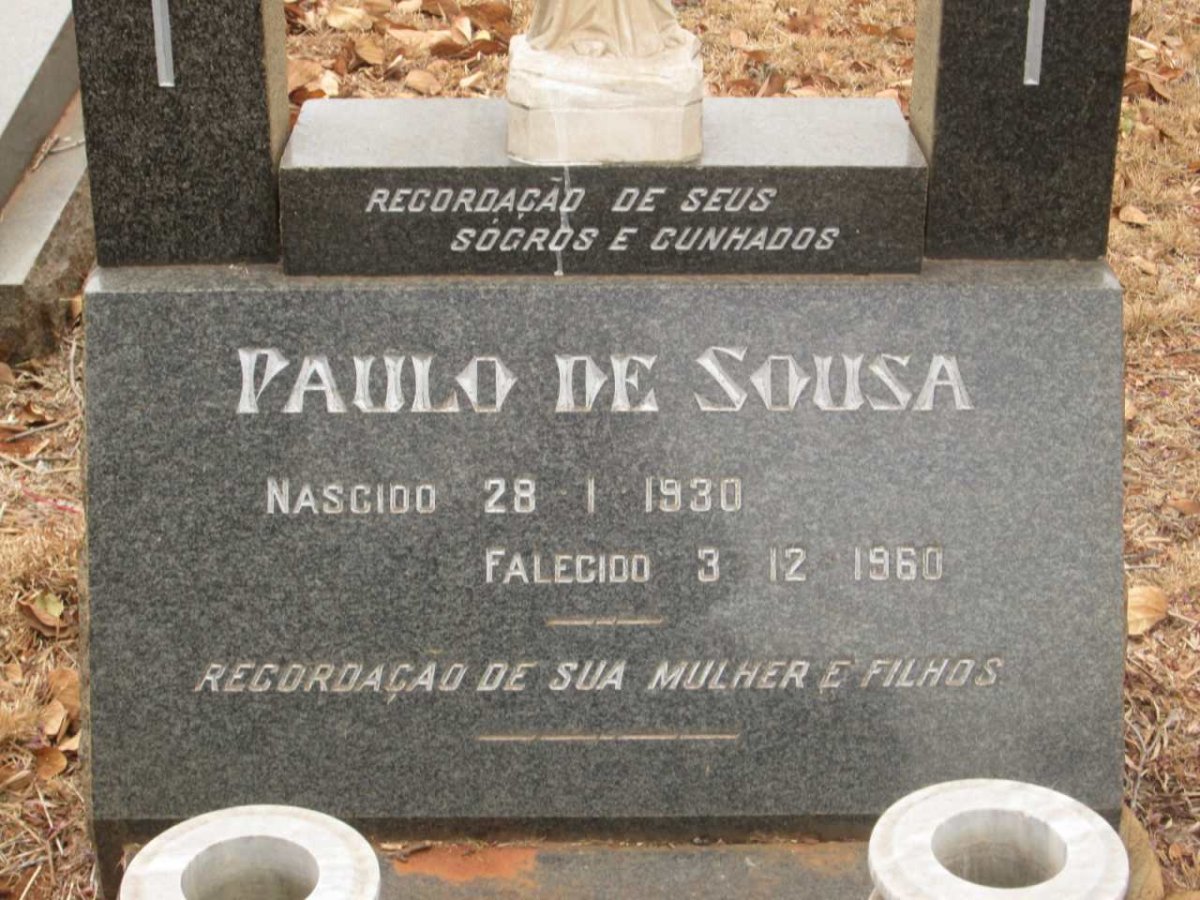 SOUSA Paulo, de 1930-1960