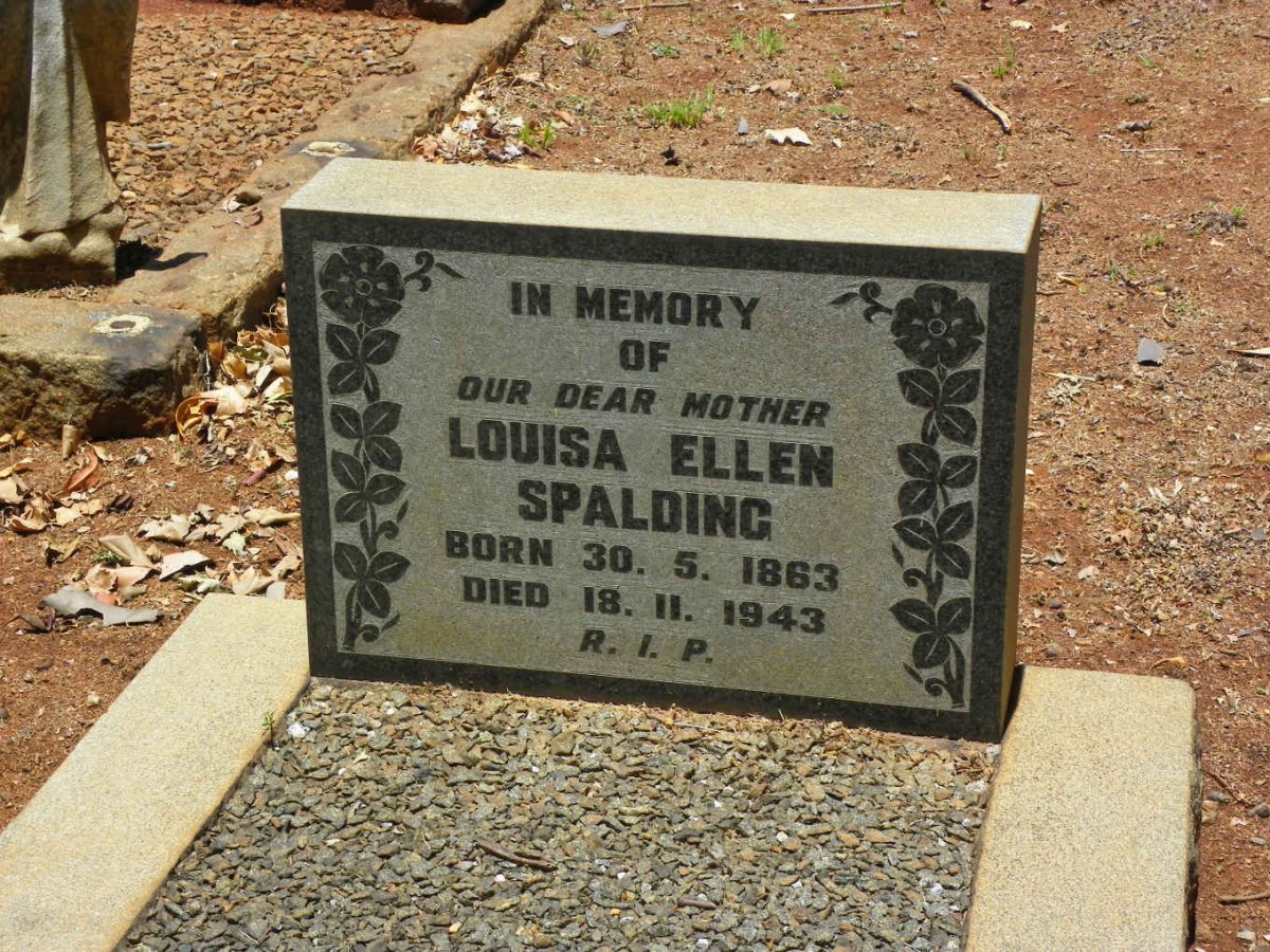 SPALDING Louisa Ellen 1863-1943