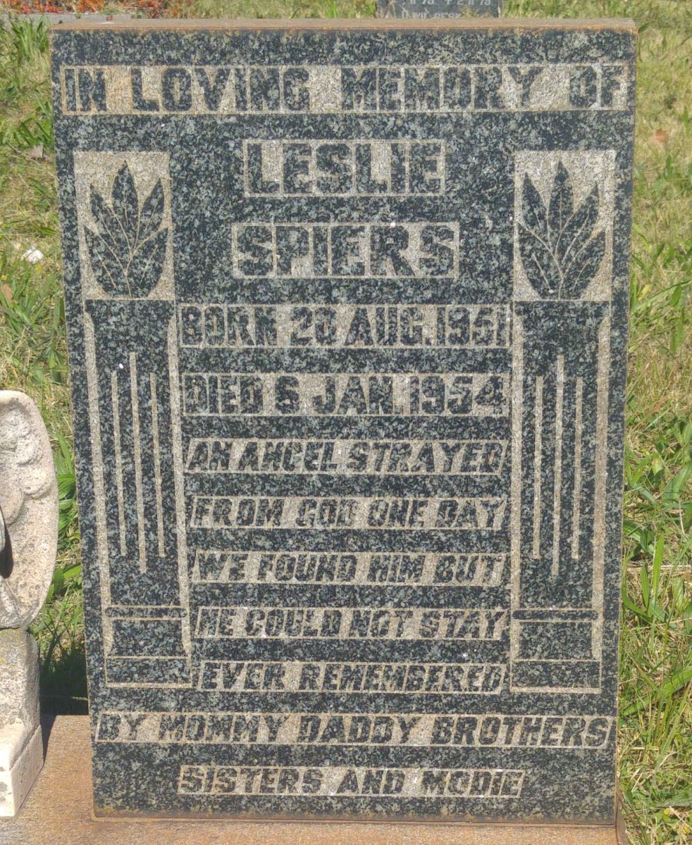 SPIERS Leslie 1951-1954